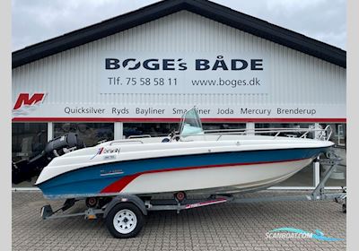 X enes Explorer 570 med Mercury 115 HK Optimax og Tysse Bådtrailer Motorboten 2004, met Mercury motor, Denemarken