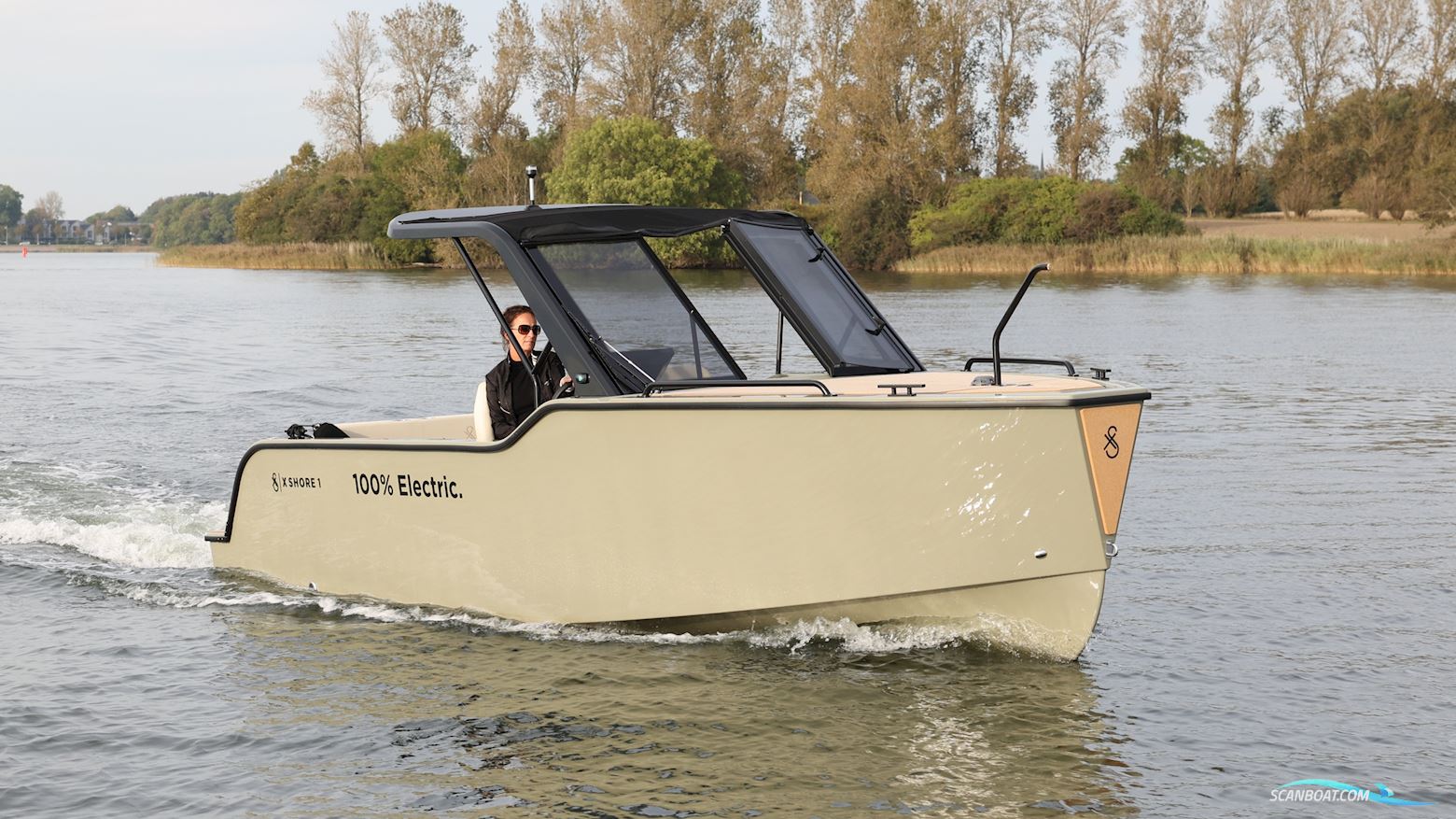 X-Shore 1 Top Motorboten 2023, met Kreisel Electric motor, Duitsland