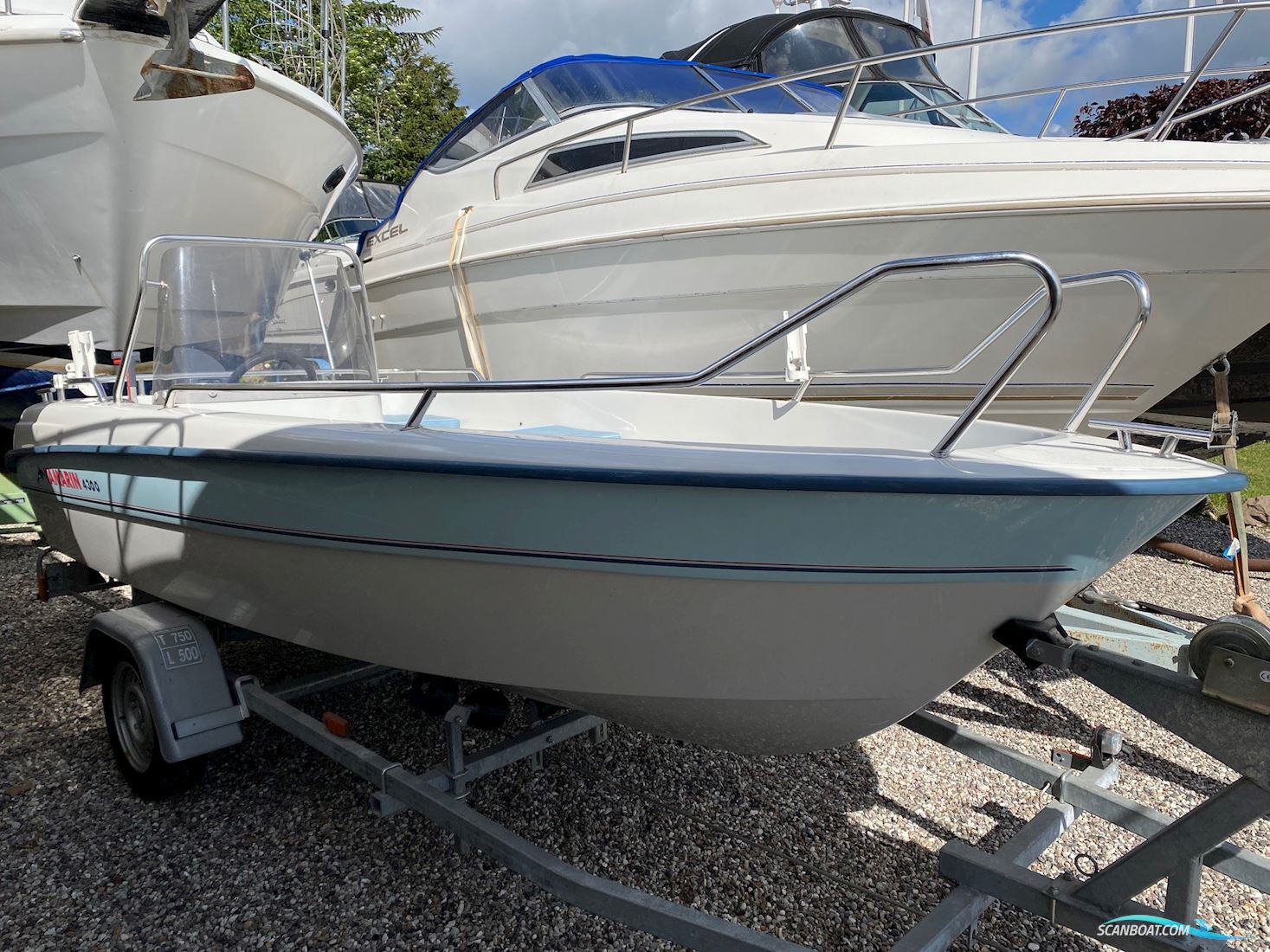 Yamarin 4300 Motorboten 1989, met Yamaha F25 motor, Denemarken