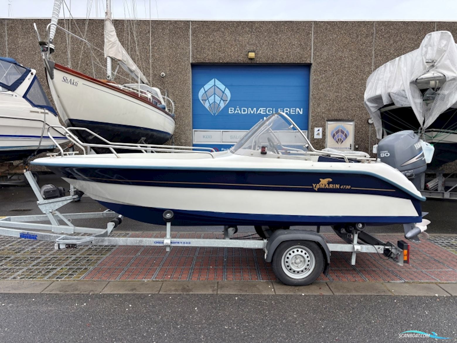 Yamarin 4730 BR Styrepultsbåd Motorboten 1995, met Yamaha motor, Denemarken