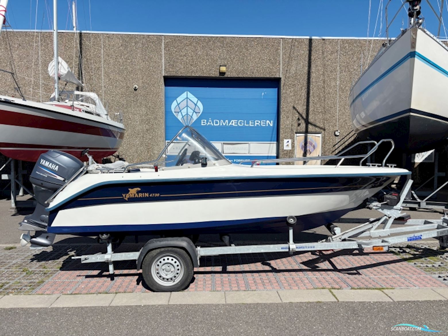 Yamarin 4730 BR Styrepultsbåd Motorboten 1995, met Yamaha motor, Denemarken