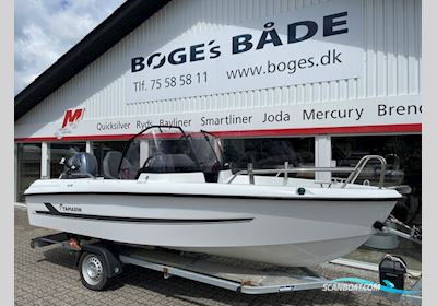 Yamarin 50 BR Med Yamaha F60 Elpt Efi og Variant Ocean 750 kg Trailer - Solgt Motorboten 2022, met Yamaha F60Fetl Efi 4-Takts Motor Med el-Start og Power Trim motor, Denemarken
