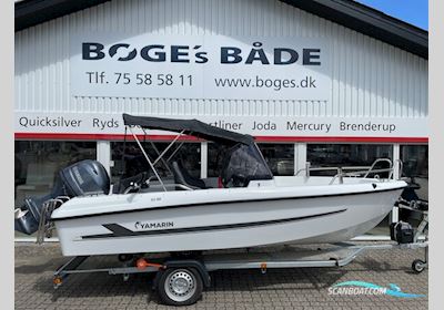 Yamarin 50 BR Med Yamaha F60 Elpt Efi og Variant Ocean 750 kg Trailer - Solgt Motorboten 2022, met Yamaha F60Fetl Efi 4-Takts Motor Med el-Start og Power Trim motor, Denemarken