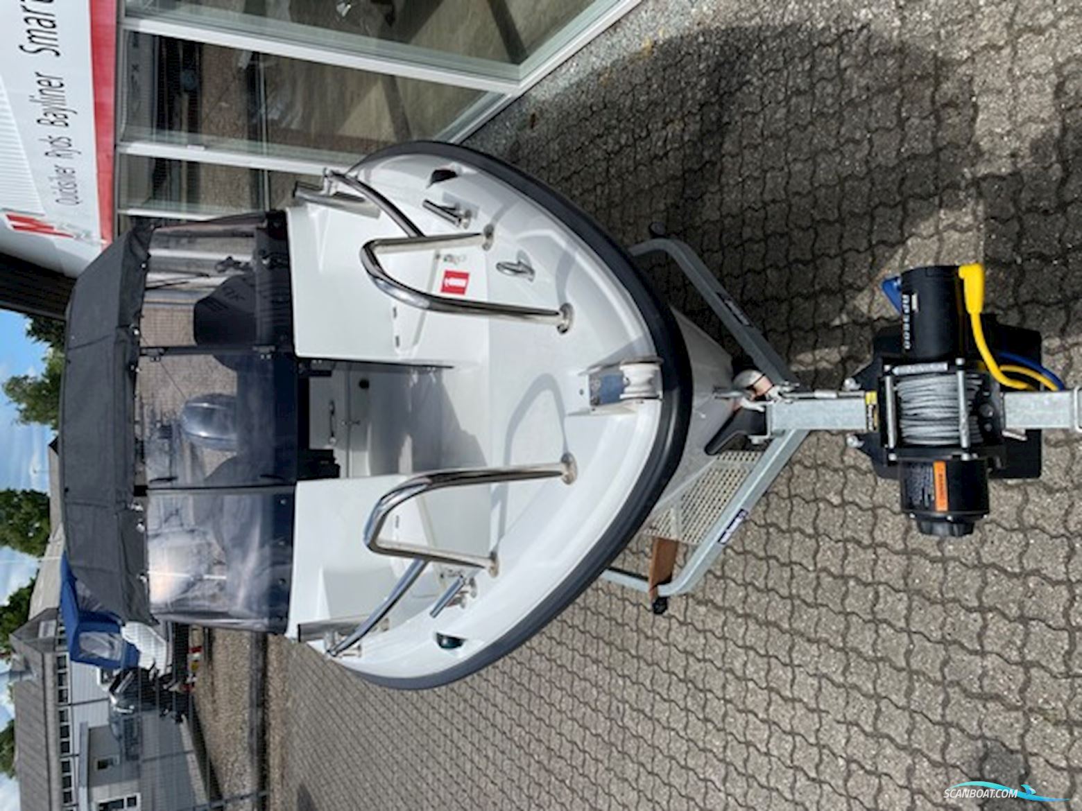 Yamarin 50 BR Med Yamaha F60 Elpt Efi og Variant Ocean 750 kg Trailer - Solgt