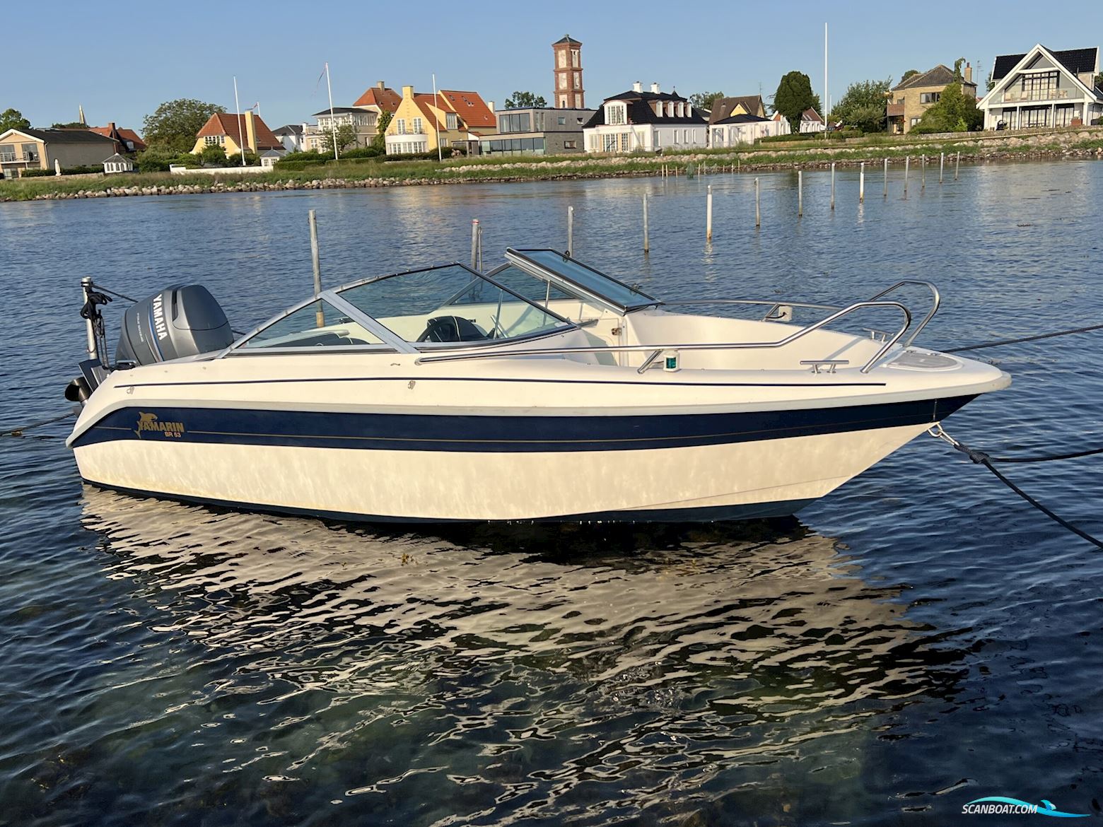 Yamarin 53BR m/Trailer Motorboten 2007, met Yamaha F100 4-Takt motor, Denemarken