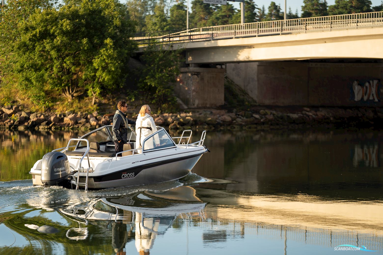 Yamarin 57 BR Cross Premium, With Yamaha F100LB