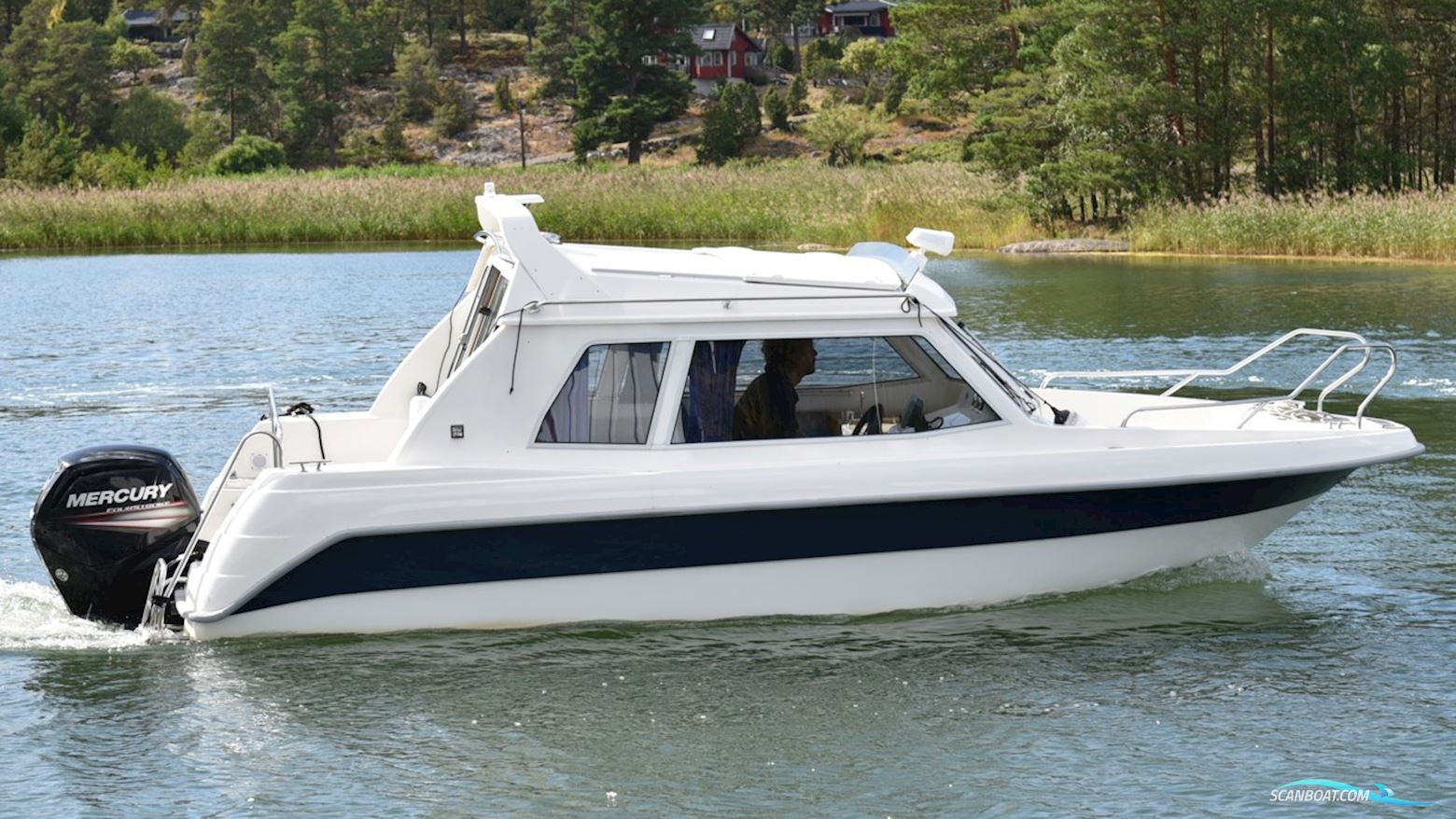 Yamarin 650 Bigcatch Motorboten 2001, met Mercury motor, Sweden