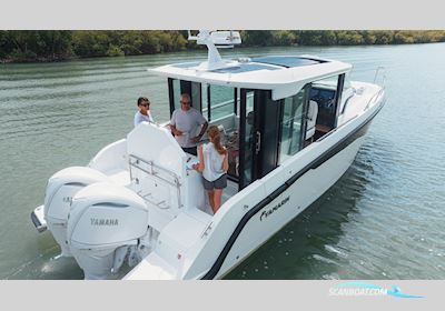Yamarin Aura Cabin Motorboten 2026, met Yamaha motor, Sweden