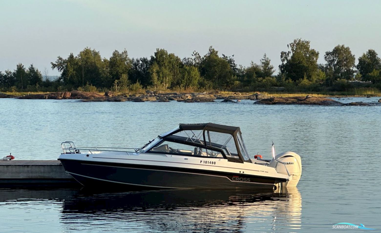 Yamarin Cross 75 BR Motorboten 2016, met Yamaha motor, Sweden