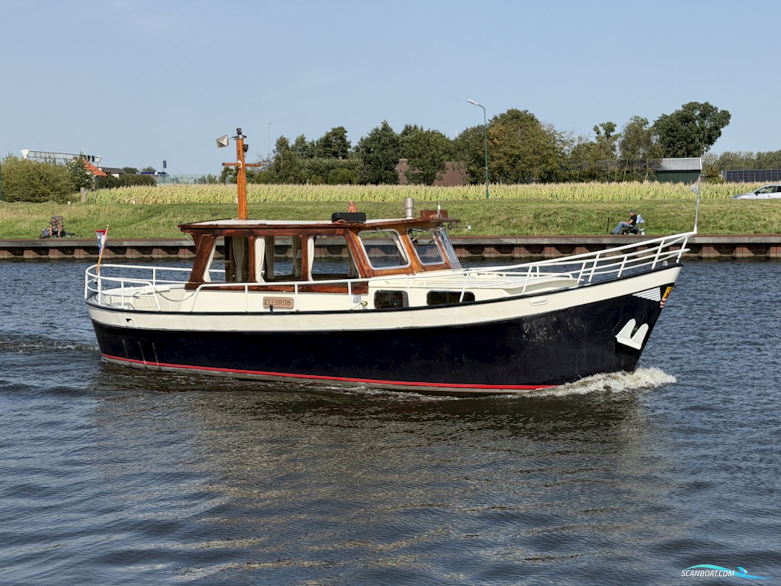 Zijlstra Kotter 11.50 OK-AK Motorboten 1972, met Daf Diesel motor, The Netherlands