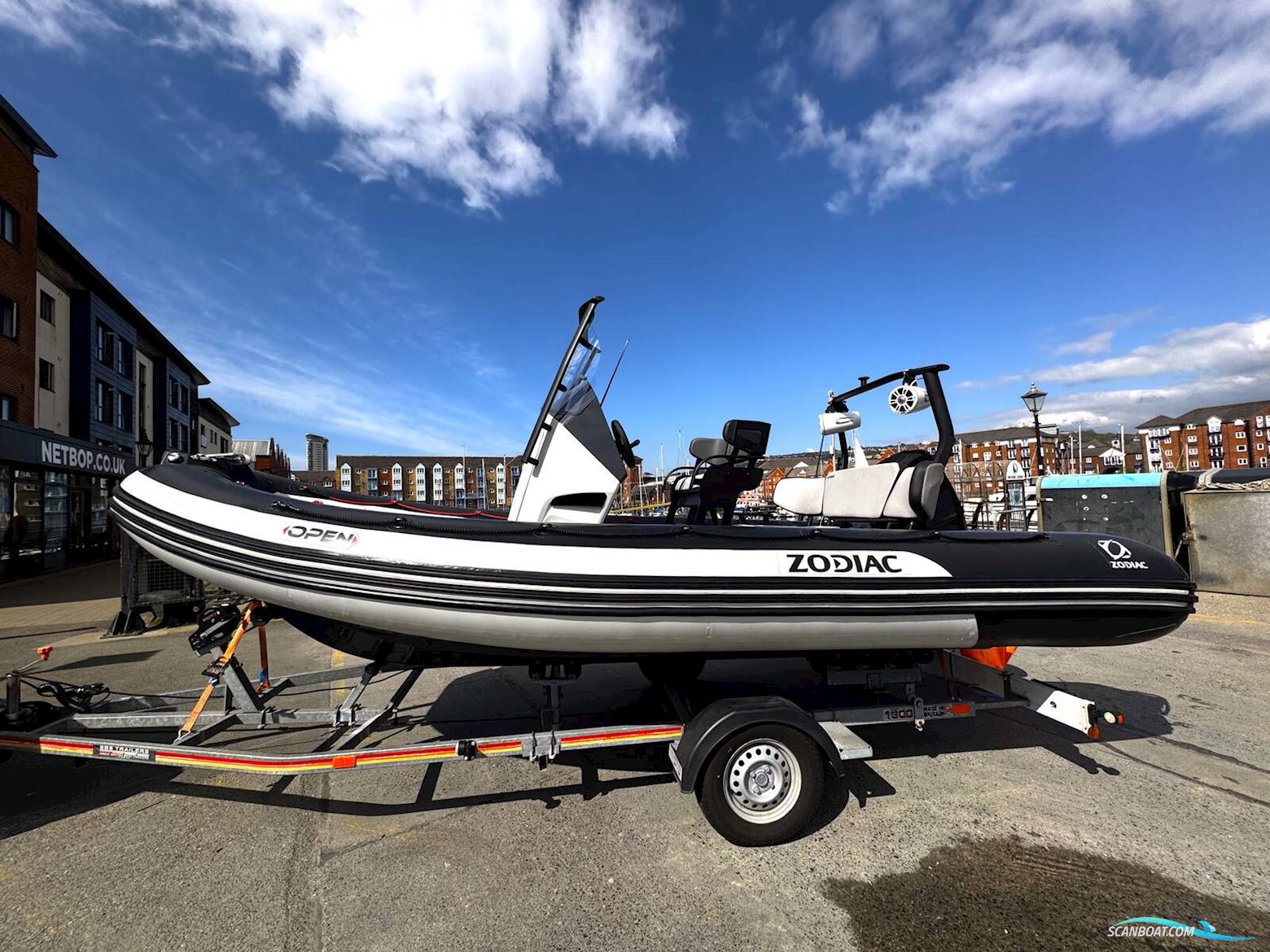 Zodiac Open 5.5 Rib Motorboten 2023, met Mercury motor, United Kingdom