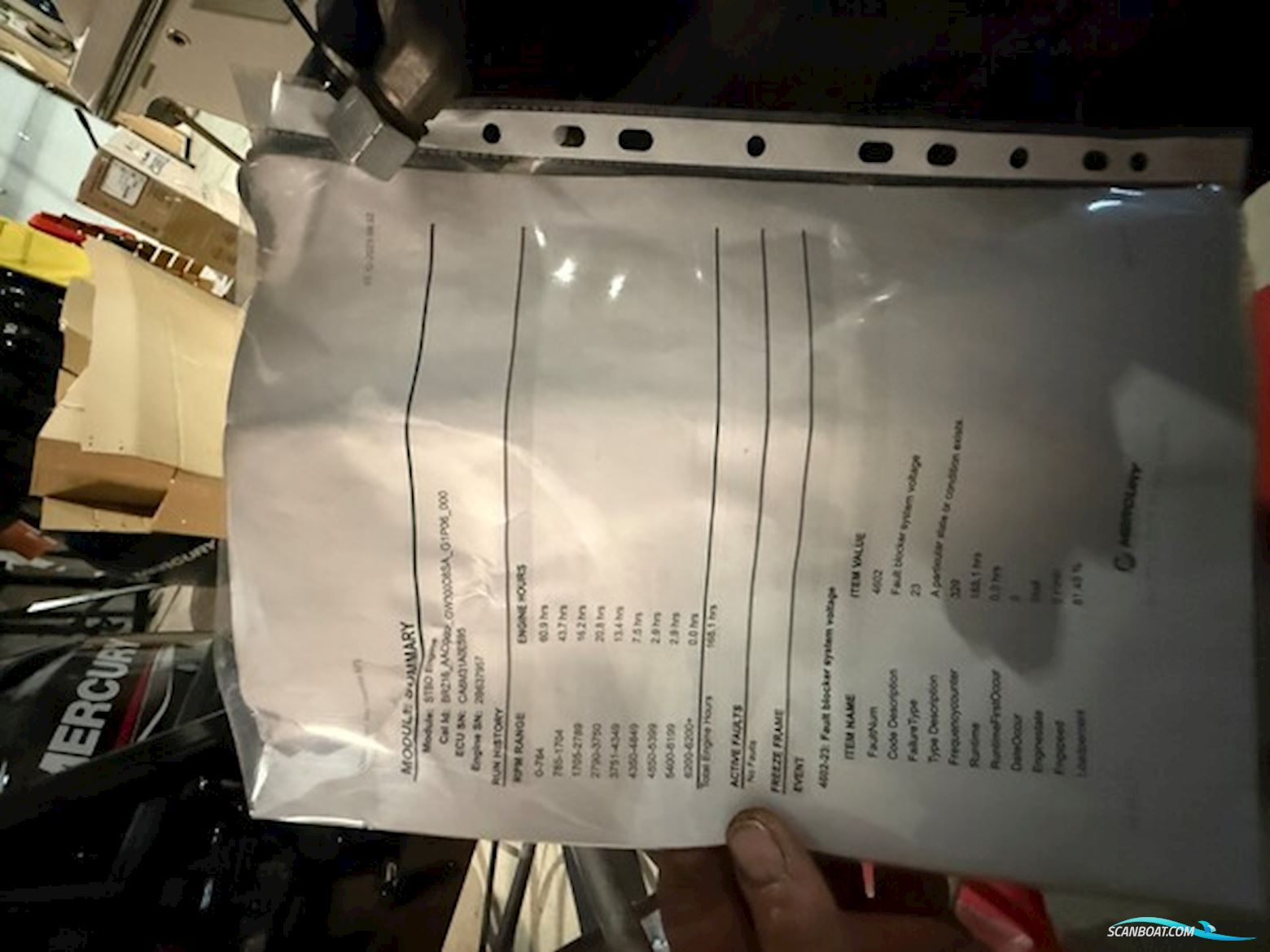 🔧 Mercury Verado 300 HK DTS – 2019 Kun 168,1 timer | Fuldt serviceret | Klar til montering ny pris  252.810 DKK