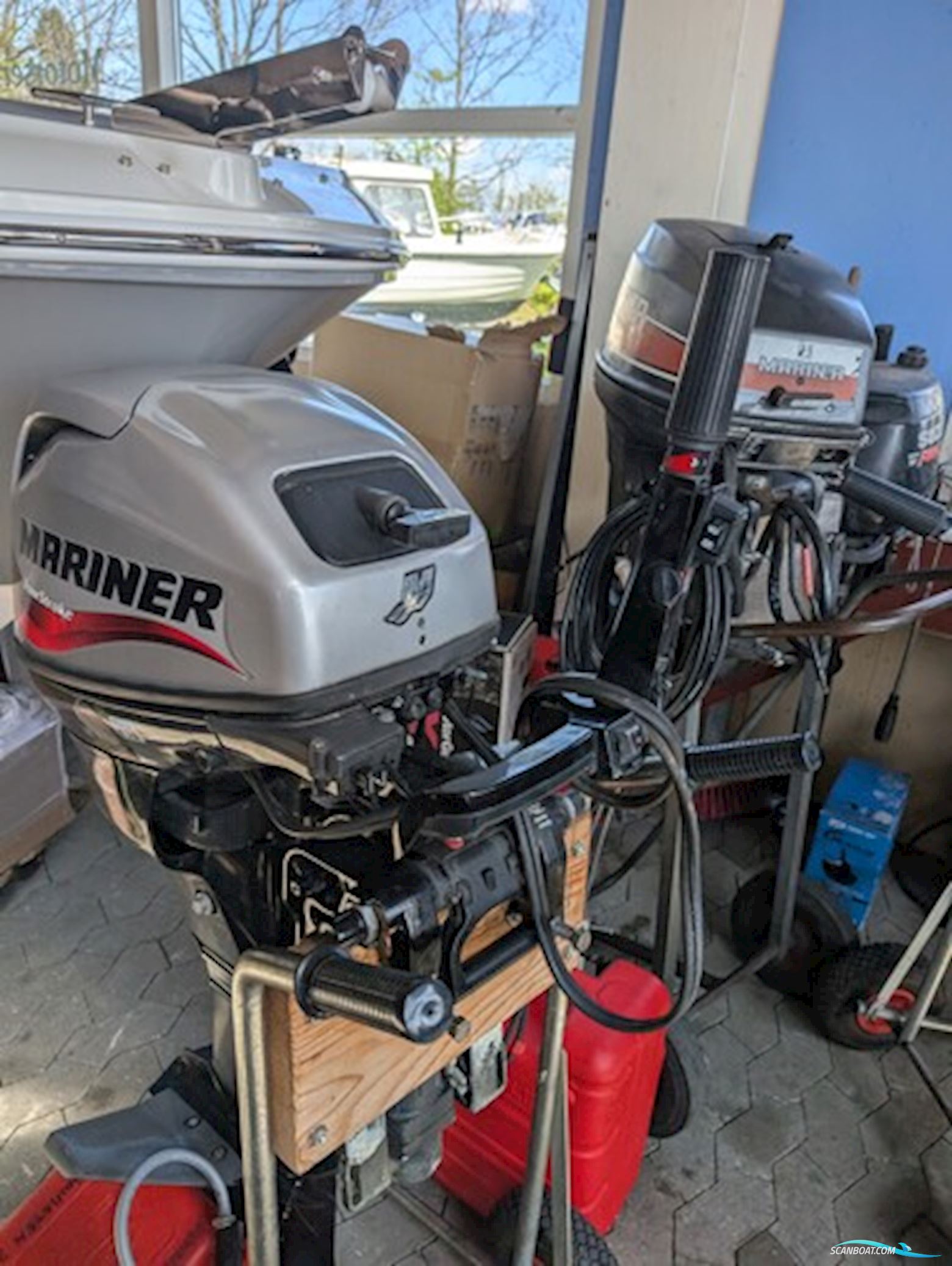 Marinar 20 hk ( Med el-Start og Powertrim ) Motoren 2024, Denemarken