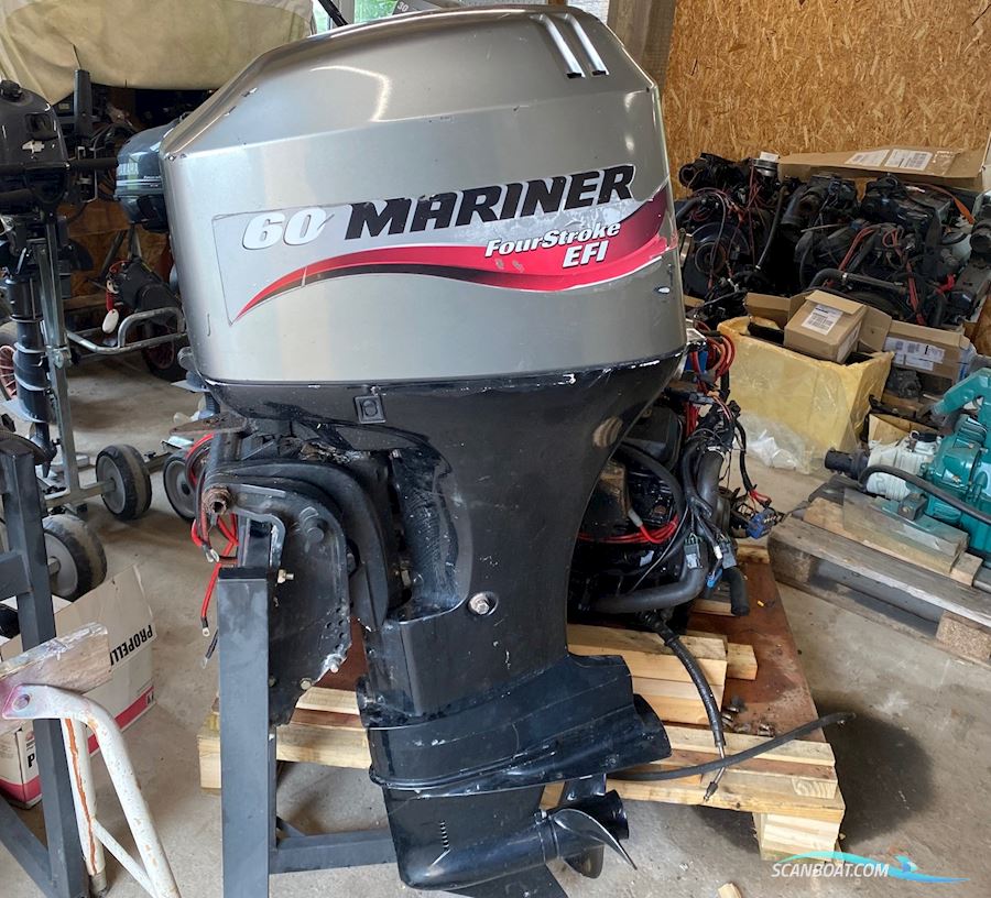 Mariner 60HK Motoren 2006, met Mariner motor, Denemarken
