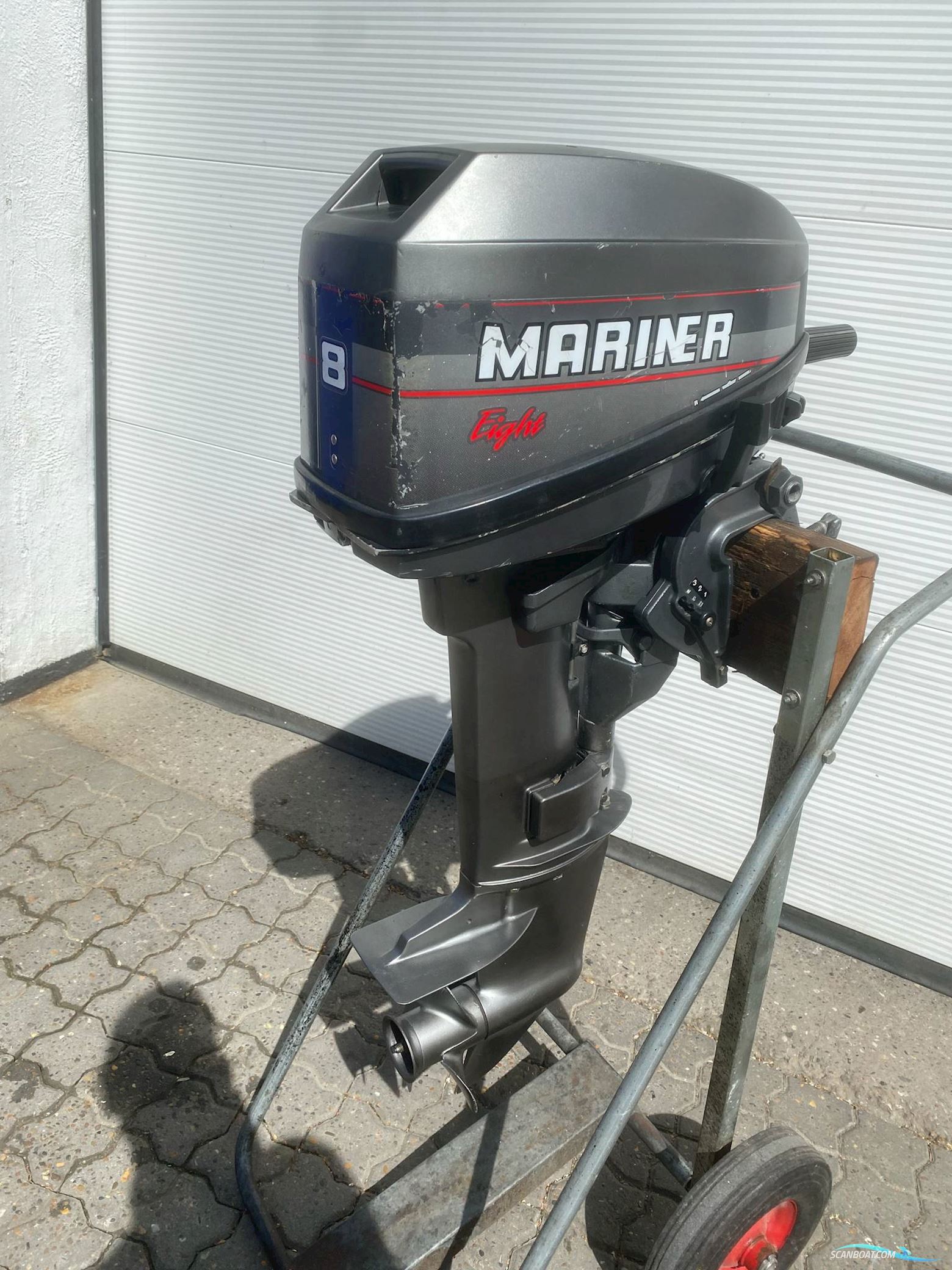 Mariner 8 hk Motoren 2025, met Mariner motor, Denemarken