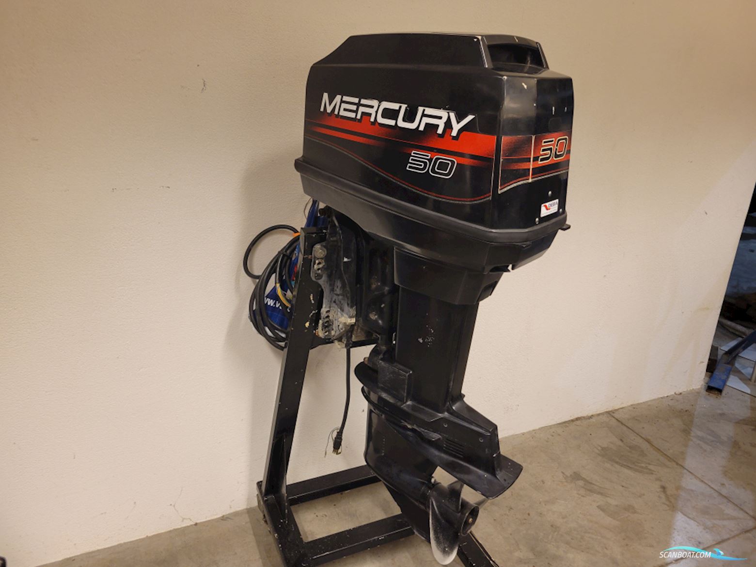 Mercury 50 Elpt Motoren 1996, met Mercury motor, The Netherlands