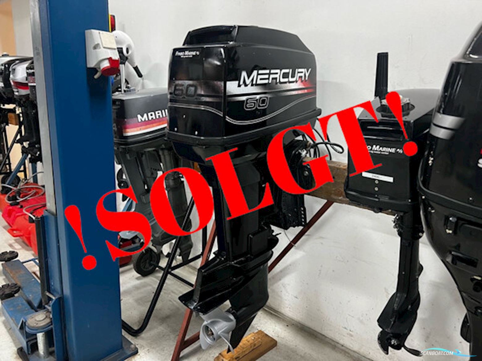 Mercury 60 HK 2 Takt - Lang...SOLGT