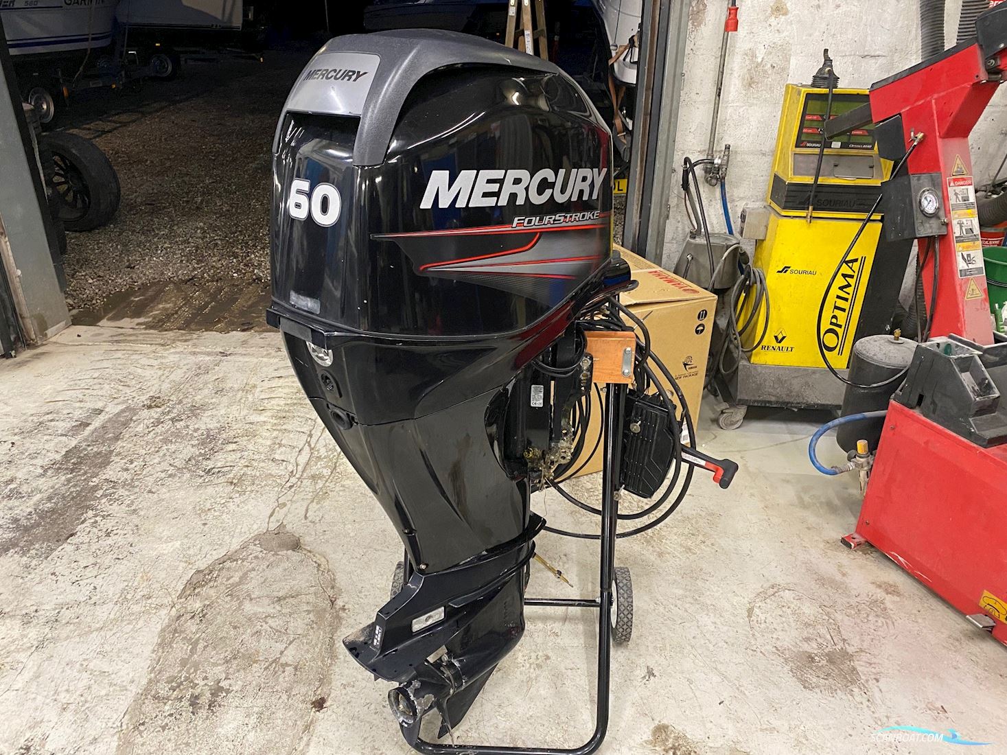 Mercury 60 HK Motoren 2014, met Mercury 60 HK motor, Denemarken