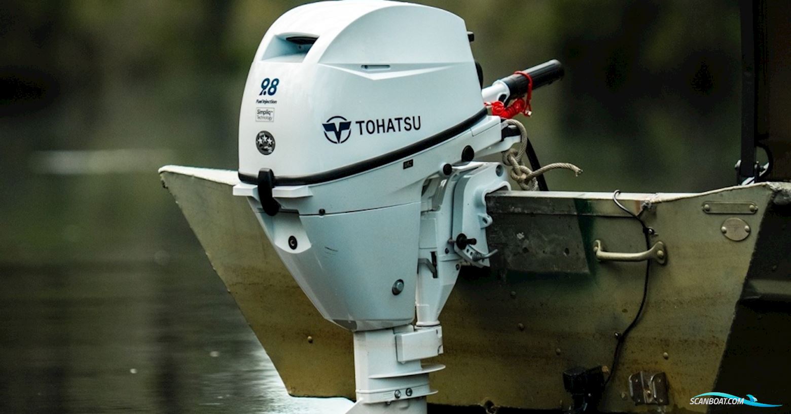 Tohatsu 9.9 pk Injectie Korstaart Met Knuppel