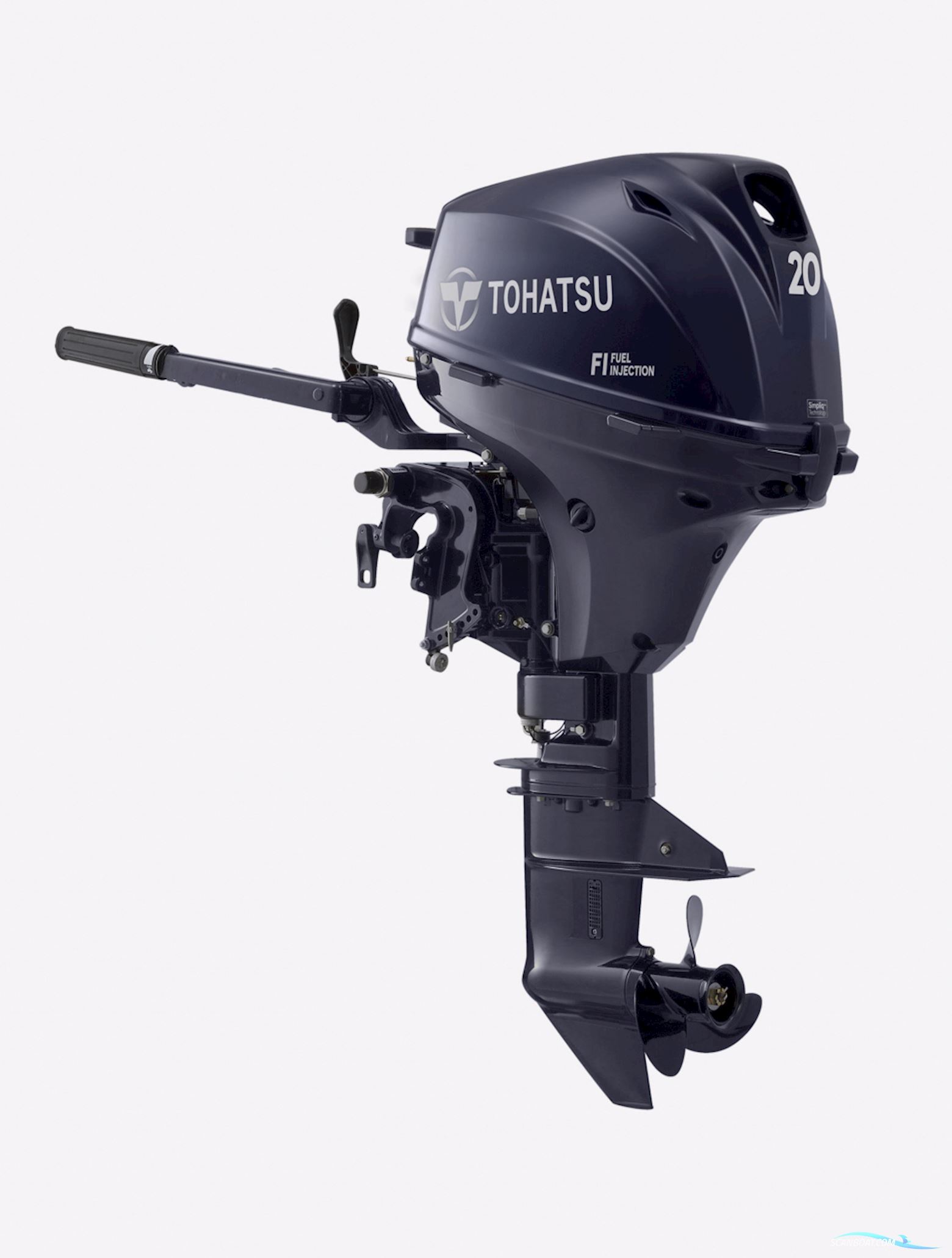 TOHATSU MFS 20 PK EPL Motoren 2025, met TOHATSU motor, The Netherlands