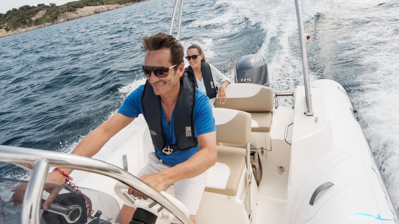 Yamaha 115 HK - Fjernbetjent, Elektronisk start, Powertrim