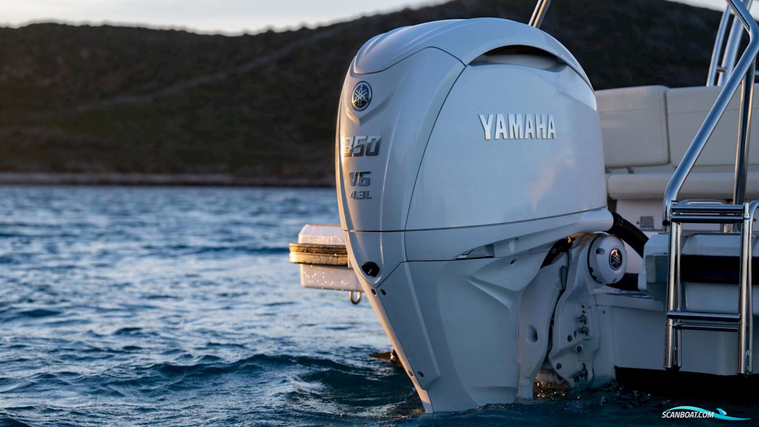 Yamaha 350 HK 4-Takt Påhængsmotor