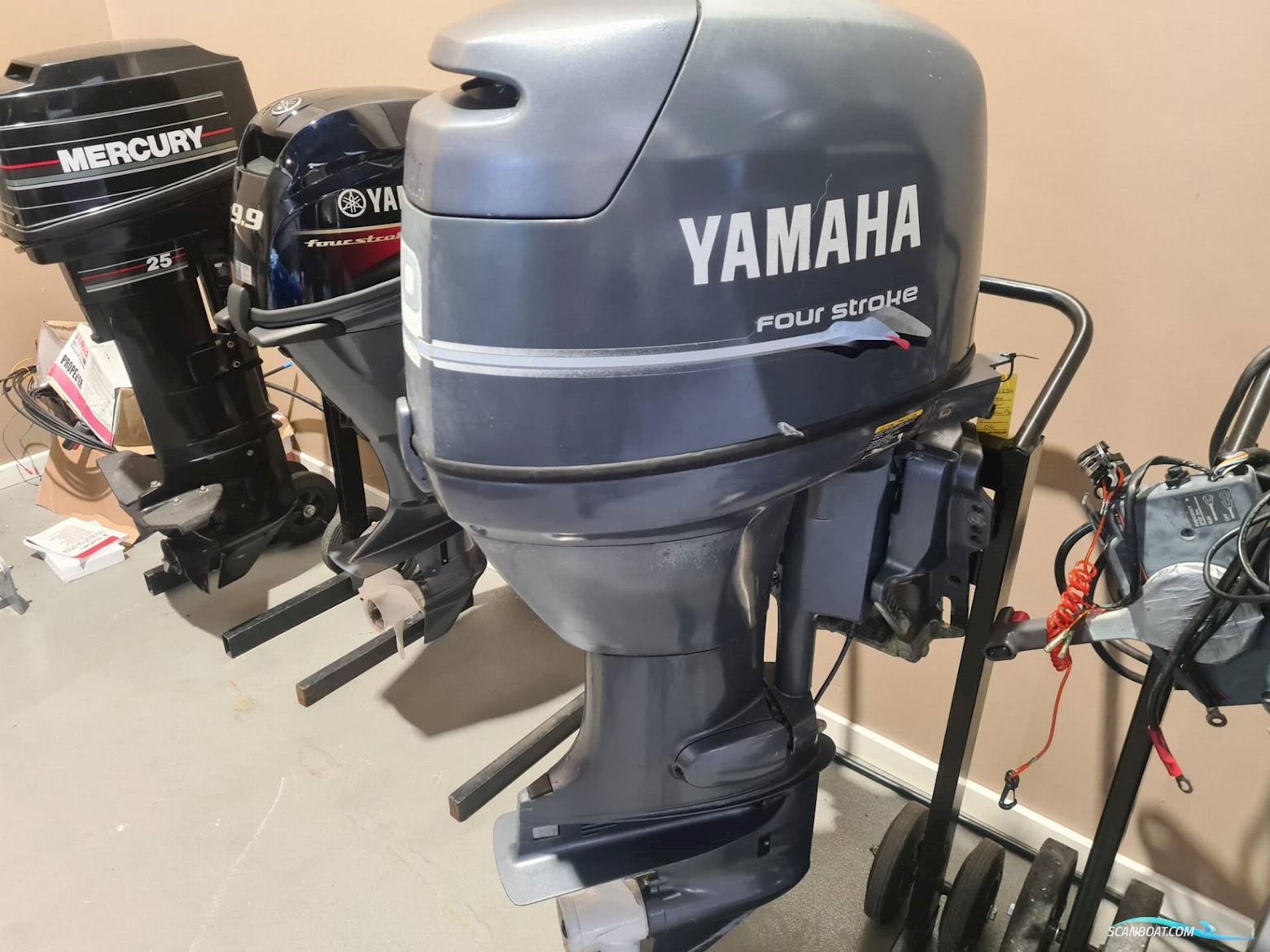 Yamaha 40 HK - 1999 Motoren 1999, met Yamaha F40AETL motor, Denemarken