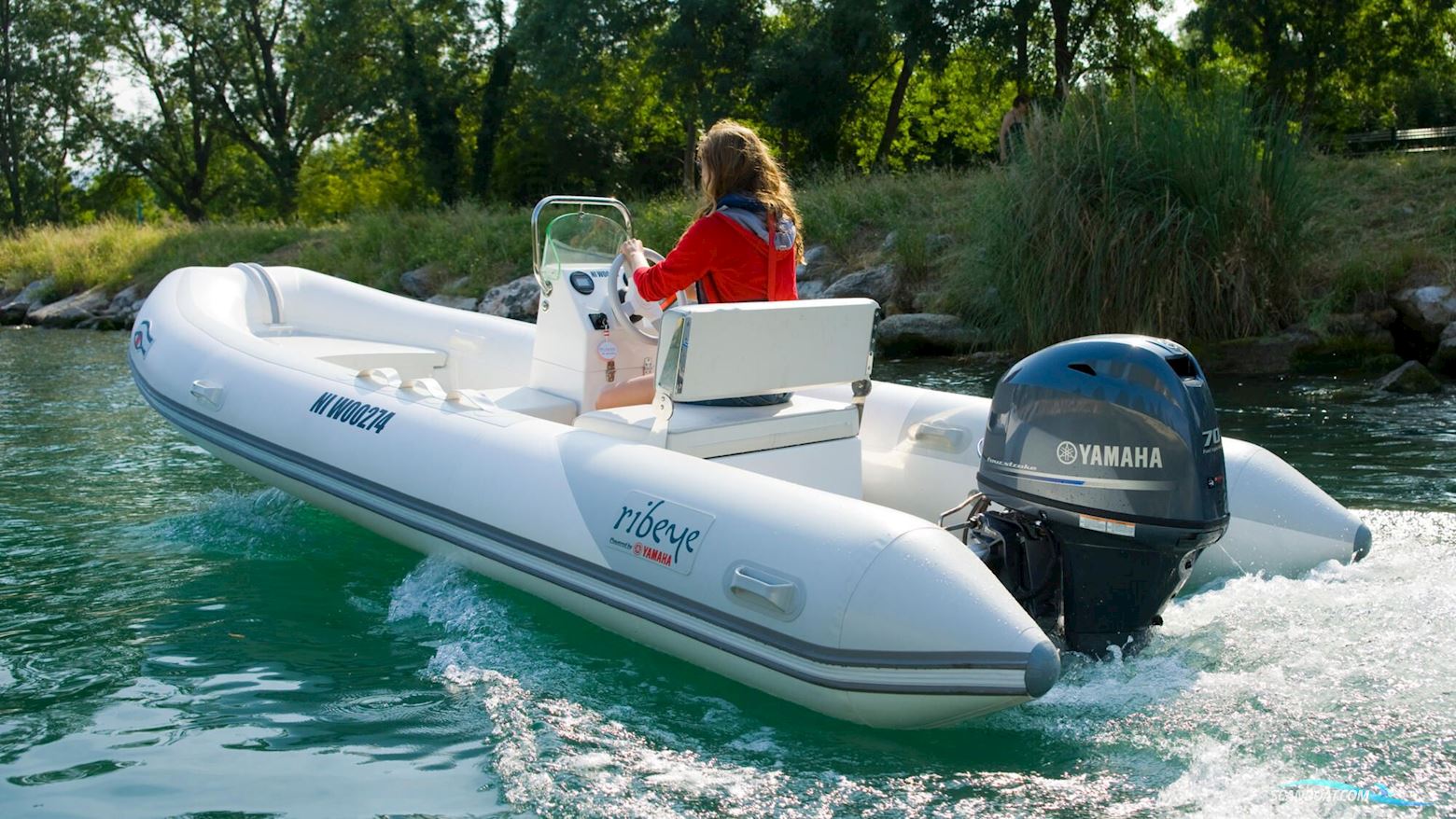 Yamaha 70 HK - Fjernbetjent, Elektronisk start, Powertrim