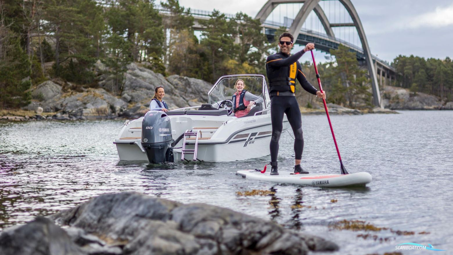 Yamaha 80 HK - Fjernbetjent, Elektronisk Start, Powertrim