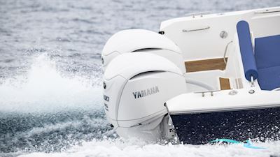 Yamaha F300XSB2 Hvid Motoren 2025, met Yamaha F300XSB2 motor, Denemarken