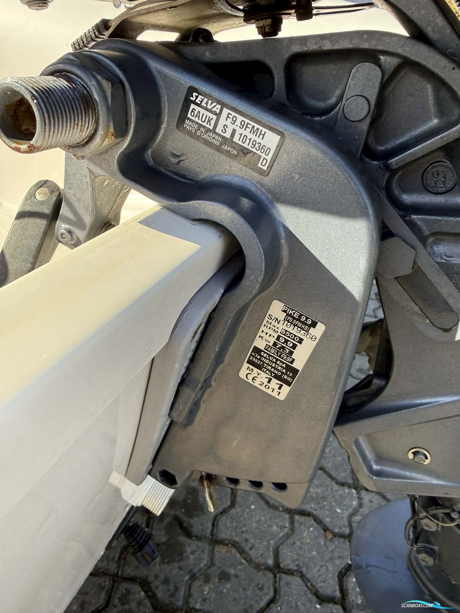 Yamaha Selva F9,9 Kort Ben