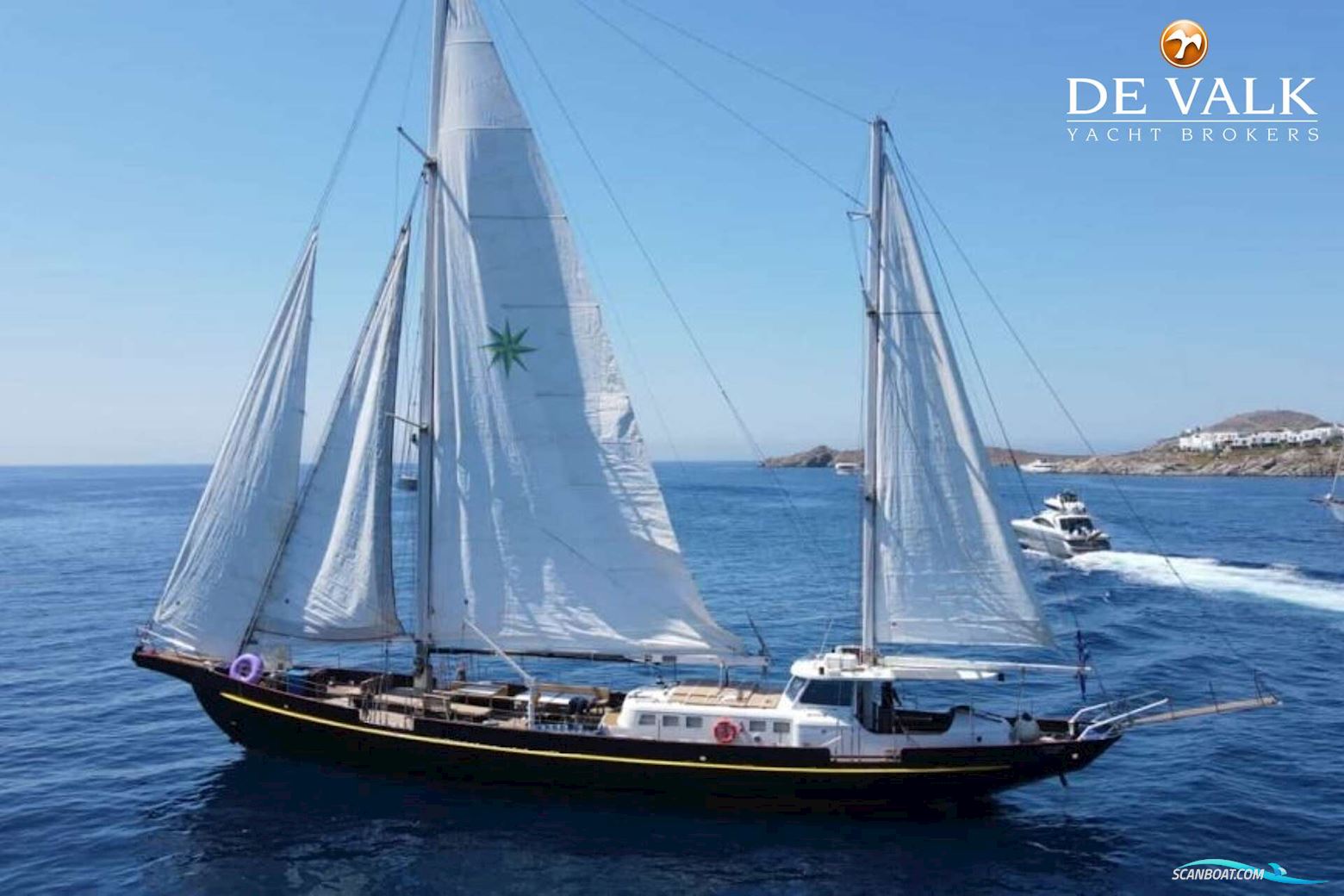 Beliard Crighton 30m Motorsailer 1961, with Sole engine, Greece