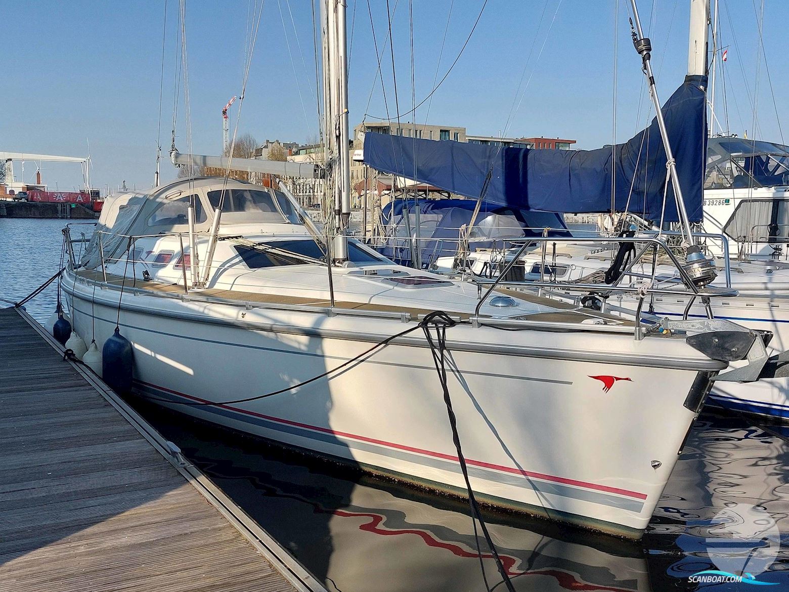 Etap 37 s Motorsailer 2006, with Volvo Penta engine, Belgium