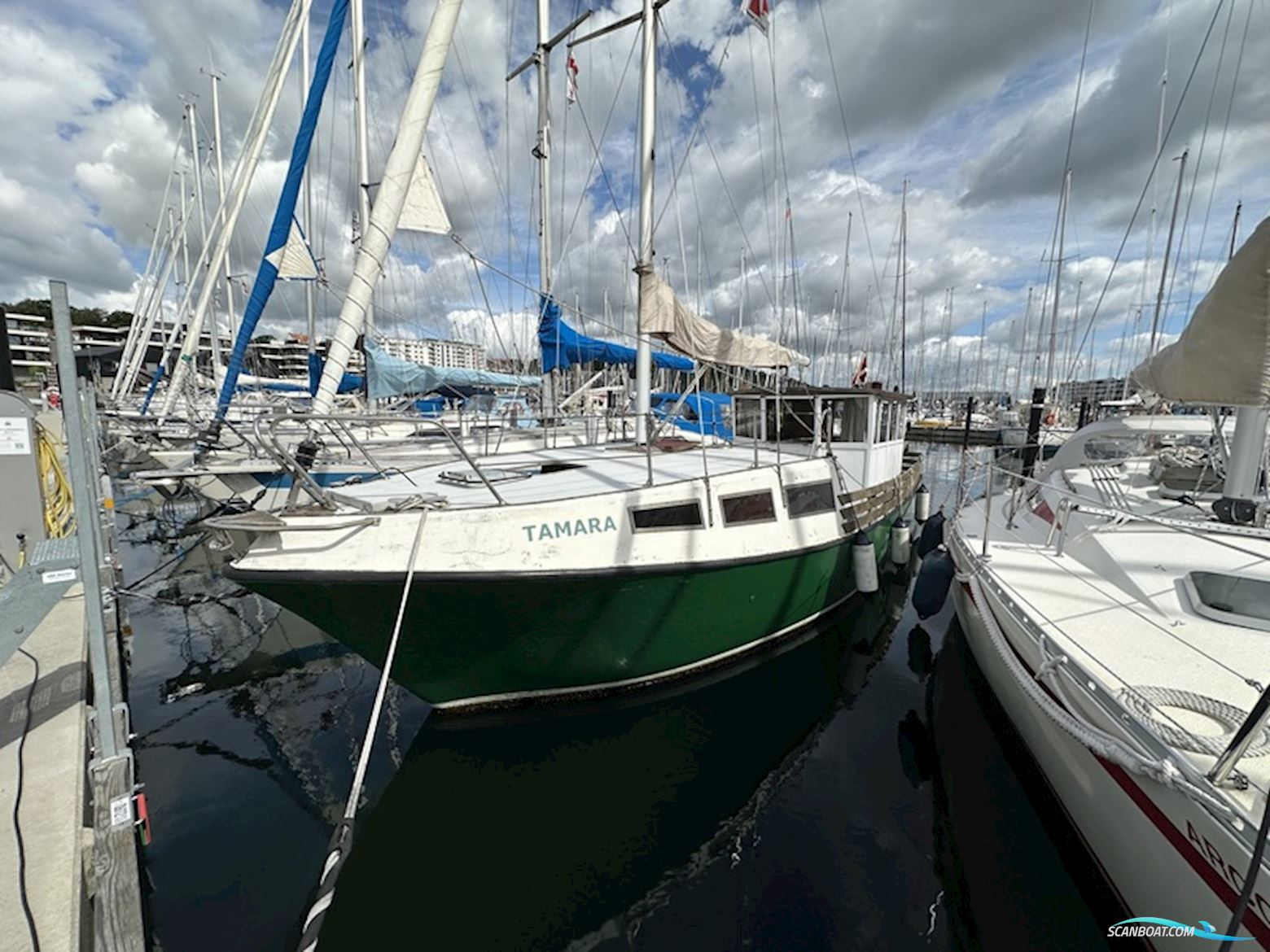 Grandessa 35 Pilot House Motorsailer 1978, with Perkins
 engine, Denmark