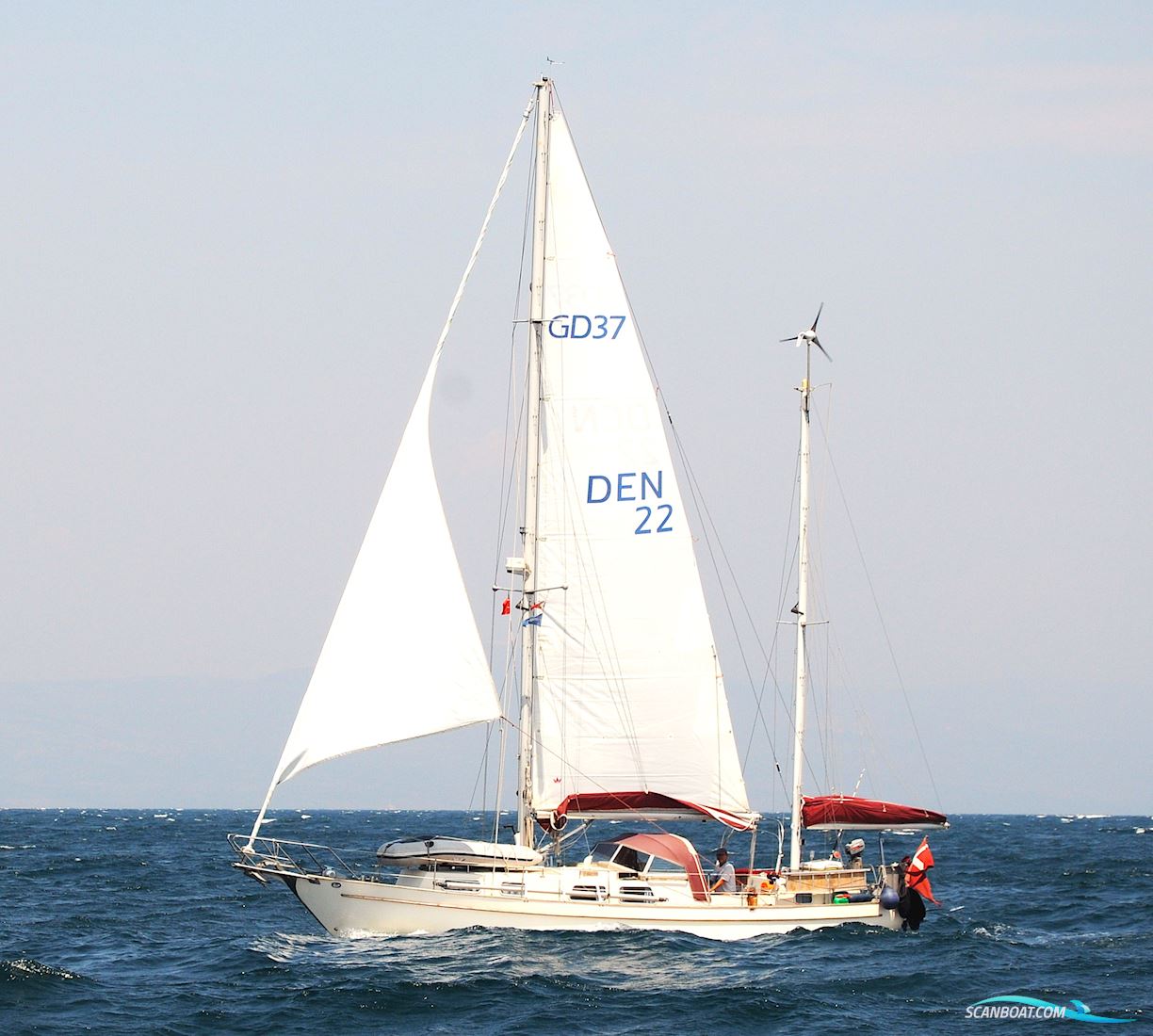 Great Dane 37 Motorsailer 1981, with Ford Major engine, Denmark