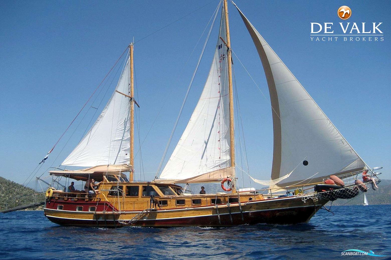 Gulet 18.30 Motorsailer 1997, with Perkins engine, Greece