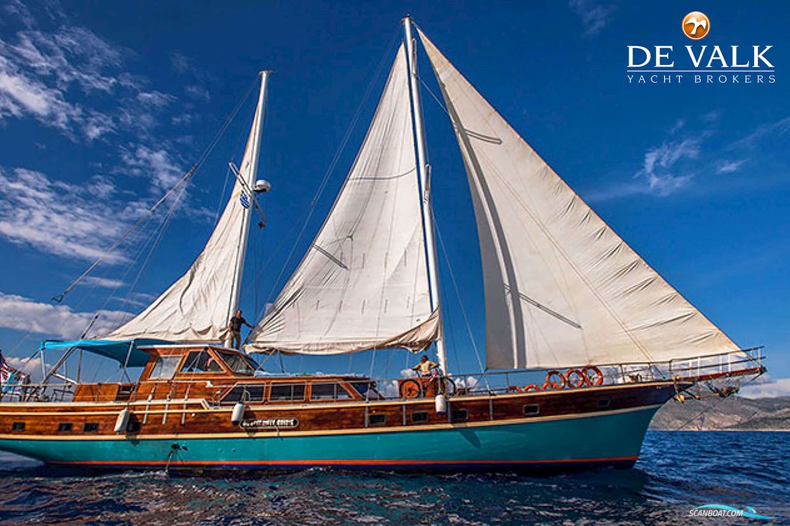 Gullet 26,4 Motorsailer 1994, with CATERPILLAR engine, Turkey