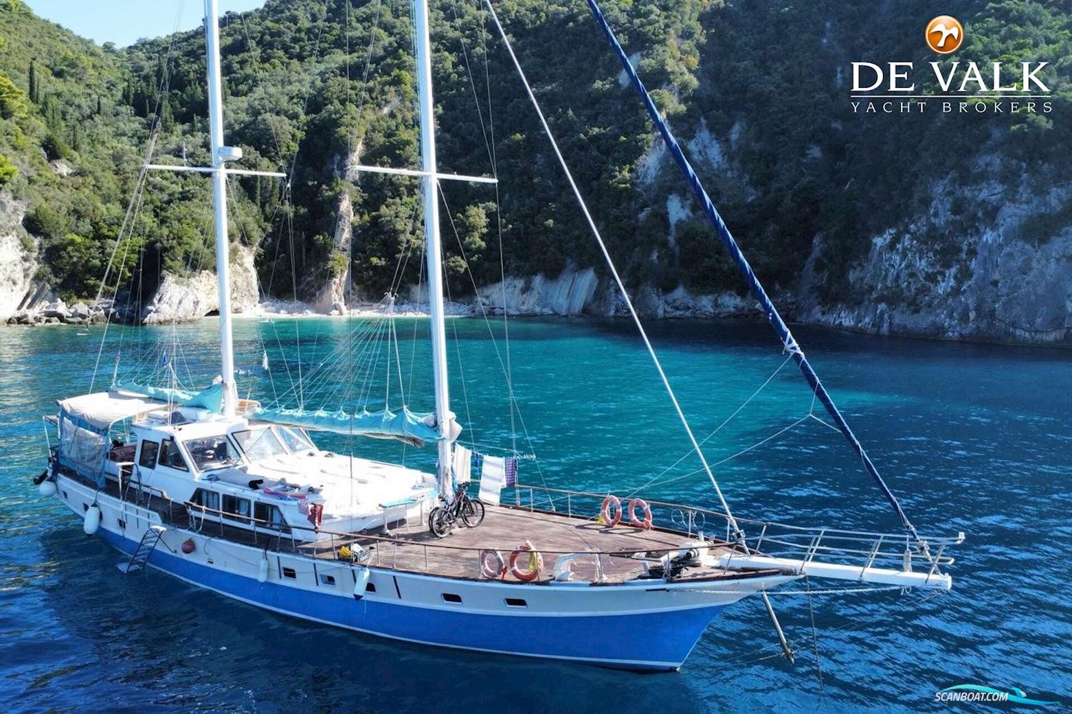 Gullet 26,4 Motorsailer 1994, with CATERPILLAR engine, Turkey