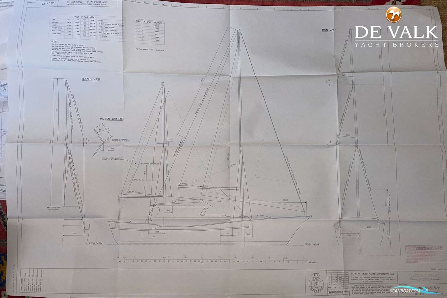 Laurent Giles Motorsailer Steel 23m