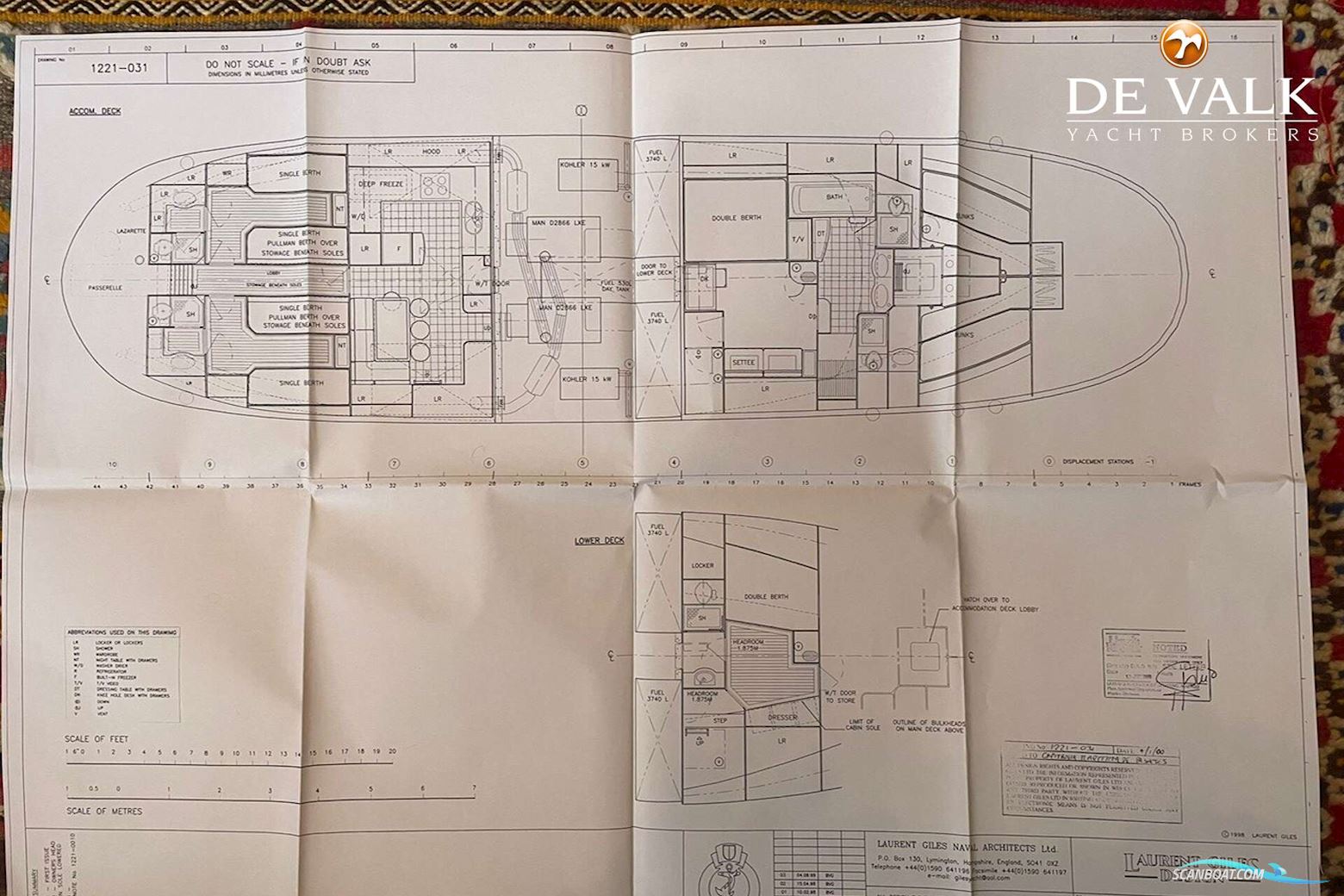 Laurent Giles Motorsailer Steel 23m