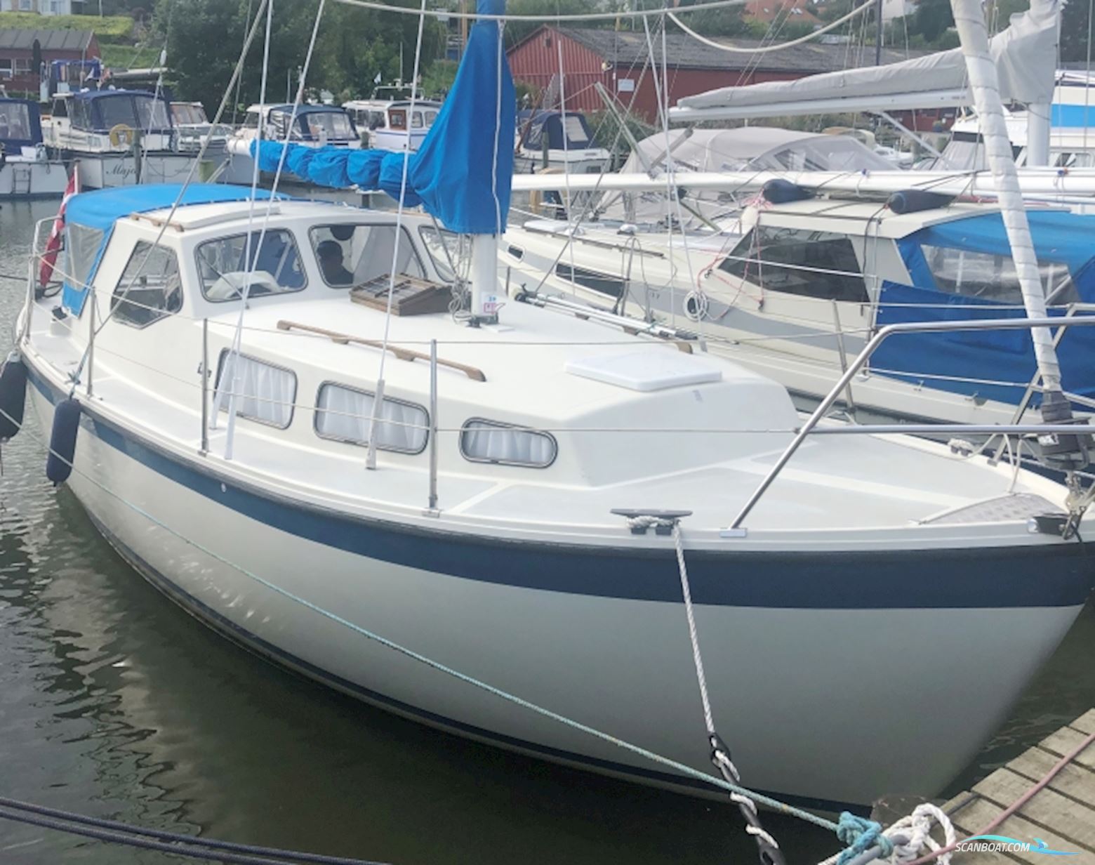 LM 27 MK II Motorsejler Motorsailer 1984, with Bukh engine, Denmark