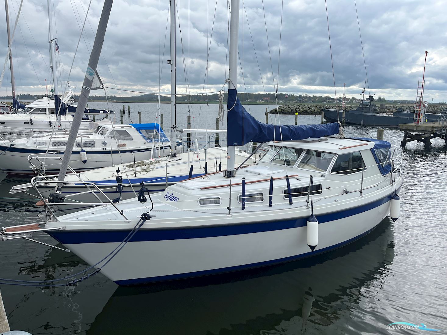 LM 30 Motorsailer 1980, with Bukh engine, Denmark