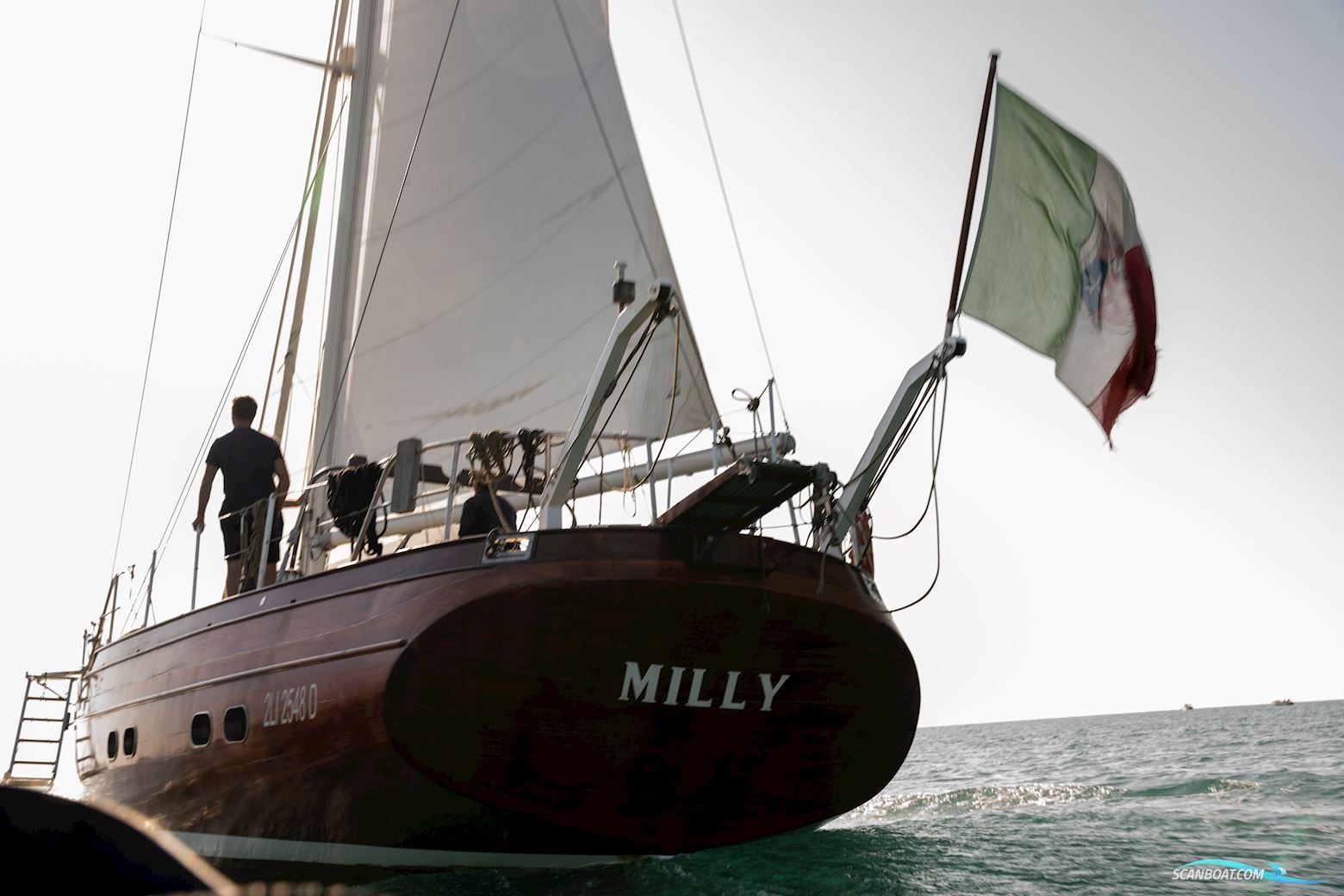 Mostes One Off Motorsailer 1972, with Volvo Penta TAMD engine, Italy