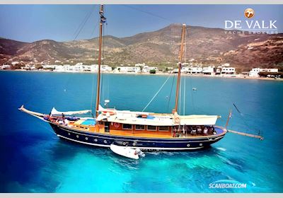 Motorsailer Liberty Classic Caique 24 M Motorsailer 1970, with MERCEDES engine, Greece