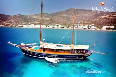 Motorsailer Liberty Classic Caique 24 M Motorsailer 1970, with MERCEDES engine, Greece