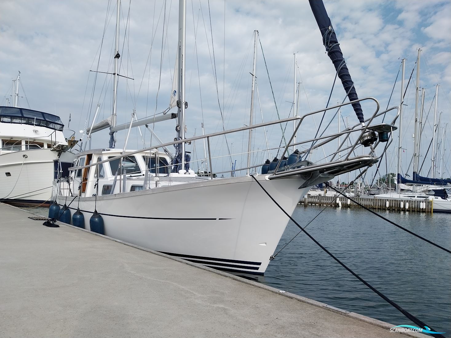 Nauticat 331 Motorsailer 2004, with Yanmar 4JH3-TE engine, Denmark