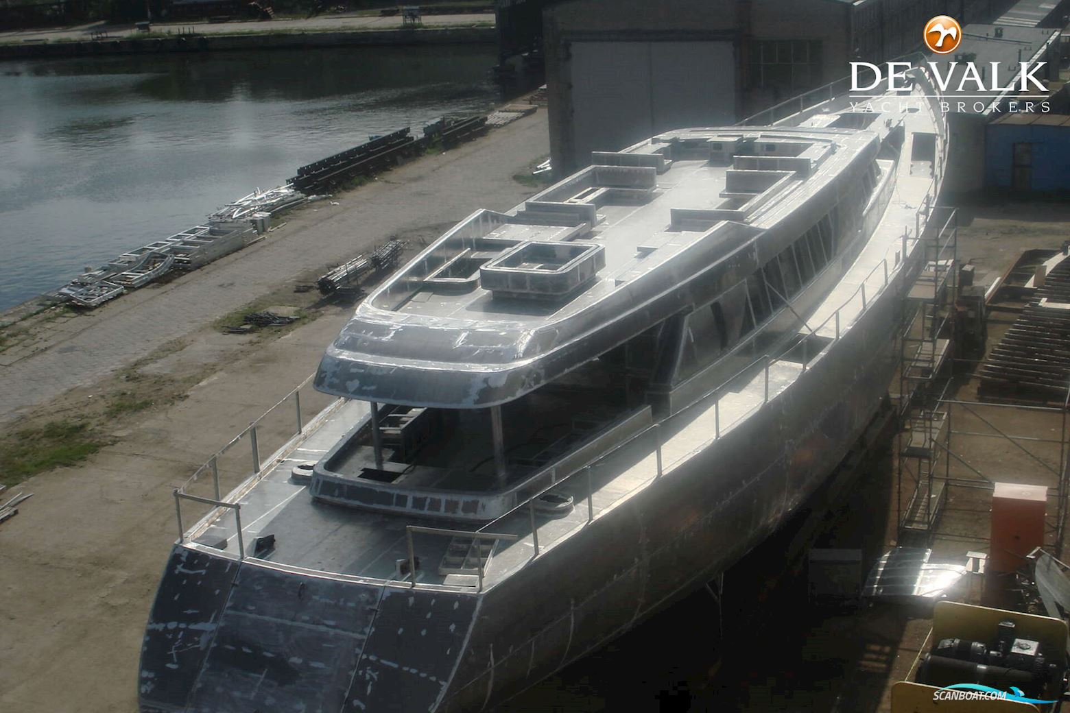 One Off 45 Meter Motor Sailer Barracuda Design