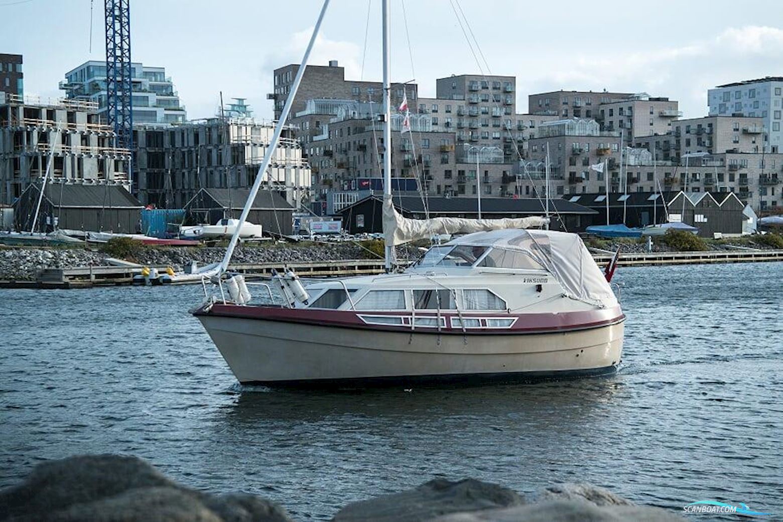 Vikssund 880 Motorsailer 1985, with Bladt
 engine, Denmark