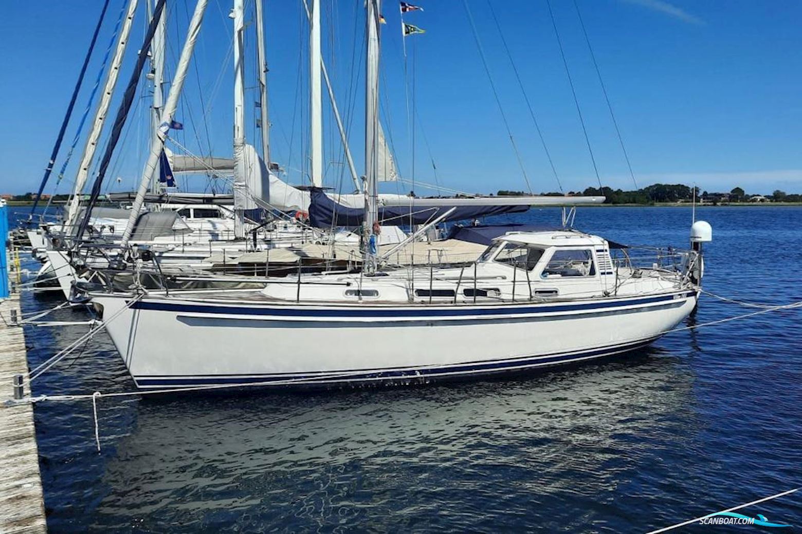 Vilm 101 Motorsailer 2003, with Volvo Penta MD2040 engine, Germany