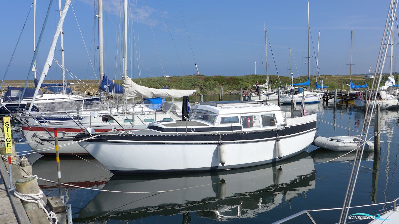 Wibo 1050 Motorsailer 1980, with Bukh DV36 ME engine, Denmark
